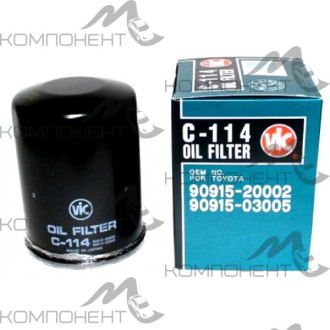 Фильтр масляный C-114  VIC