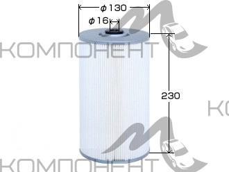 Фильтр масляный O-264   VIC