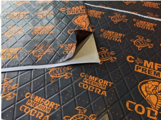 Шумоизоляция салона Comfort mat Dark Cobra (0,5*0,7 2,3мм)