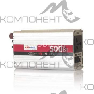 Преобразователь напряжения (инвертор) с 12V на 220V ( 500W) "CARFORT"