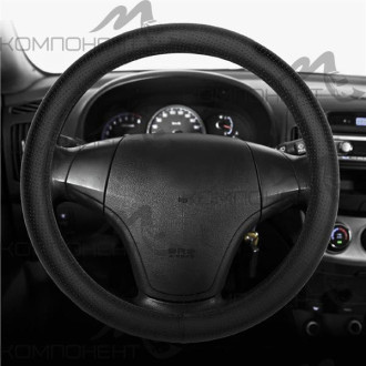 Оплетка руля M кожа CARFORT Neo Series перфор черн