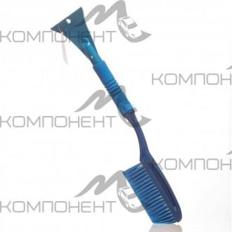 Щетка-сметка+скребок CARFORT Cristal- 5 62 см мягкая ручка