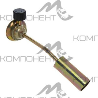 Газовая горелка к баллону с цанговым захватом широкое сопло 23мм 18*6,5*5см ЧИНГИСХАН/ЕРМАК