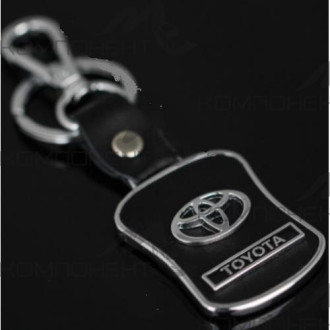Брелок для ключей ТОЙОТА кожаный