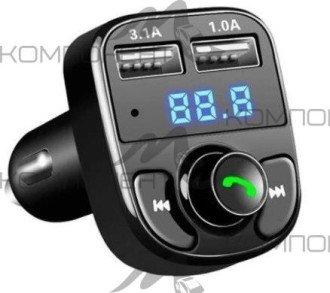 Авто FM модулятор с Bluethooth (трансмиттер) Car X8