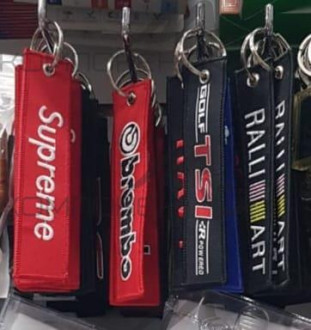 Брелок  текстиль цвет в асс-те