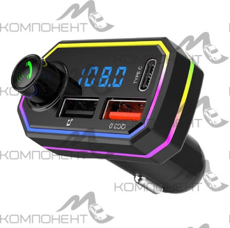 Авто FM модулятор с Bluethooth P6