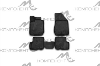 Коврик салона Ларгус 4пр.полимер