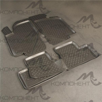 Коврик салона Гранта 4пр. полимер