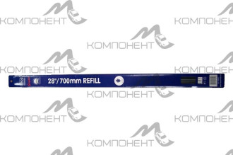 Лента щеток стеклоочистителя 70-71см/28" блистер (2шт) многопрофильная с графитом ALCA