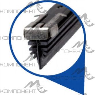 Лента щеток стеклоочистителя 50-51см/20" блистер (2шт) многопрофильная  с графитом ALCA