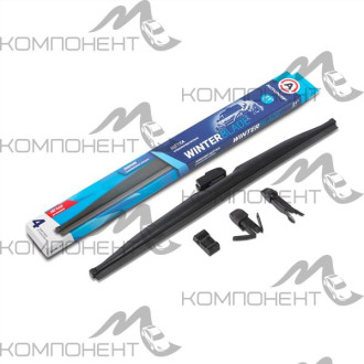 Щетка стеклоочистителя зимняя 52,5см/21" в резин.кожухе 4 переходника AUTOPROFI