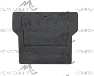 Коврик в багажник AUTOPROFI ПВХ черный универс. 144*110см