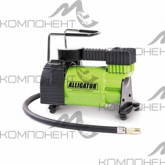 Компрессор 30л/мин 10 АТМ ALLIGATOR 12V/14A 120W мет, в прикурив. шланг 0,7м сумка
