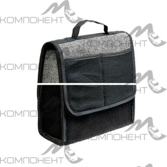 Органайзер в багажник TRAVEL (28*13*30) ковролин черный