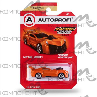 Машинка коллекционная 1:64, Серия Racing Cars, RCN-001, оранжевый