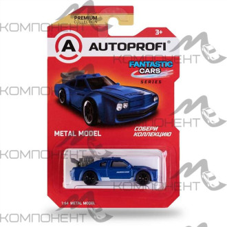 Машинка коллекционная 1:64, Серия FANTASTIC CARS, FAN-002, синий
