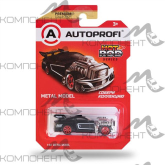 Машинка коллекционная 1:64, Серия HOT ROD, ROD-002, черный