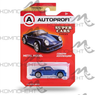 Машинка коллекционная 1:64, Серия SUPER CARS, SUP-911, синий