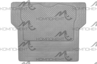 Коврик в багажник AUTOPROFI ПВХ серый универс. 144*110см
