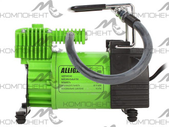 Компрессор 40л/мин 10 АТМ ALLIGATOR 12V/21A 180W мет, от АКБ шланг 4м, сумка