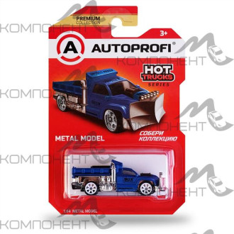 Машинка коллекционная 1:64, Серия HOT TRUCKS, TRU-004, синий