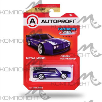 Машинка коллекционная 1:64, Серия FANTASTIC CARS, FAN-001, синий