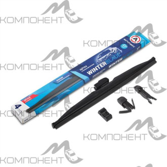 Щетка стеклоочистителя зимняя 42,5см/17" в резин.кожухе 4 переходника AUTOPROFI