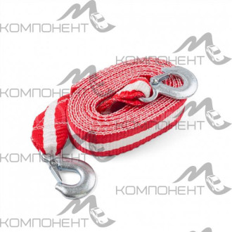 Трос буксировочный лента 3,5т (2крюка длина 5м ширина 50мм) AUTOPROFI сумка