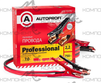 Провода стартерные 750А AUTOPROFI PRPFESSIONAL 2,2м сумка