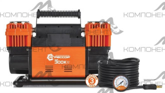 Компрессор 300л/мин 10 АТМ АГРЕССОР 12V/90A 960W от АКБ шланг 8м, шнур питания 2,4м