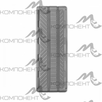 Коврик салона 1пр. AUTOPROFI термопласт задн. серый 127*45см ванночка