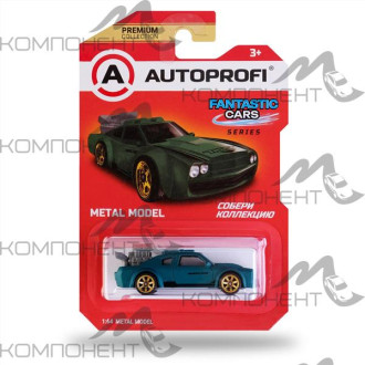 Машинка коллекционная 1:64, Серия FANTASTIC CARS, FAN-002, зеленый