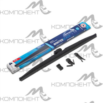 Щетка стеклоочистителя зимняя 60см/24" в резин.кожухе 4 переходника AUTOPROFI