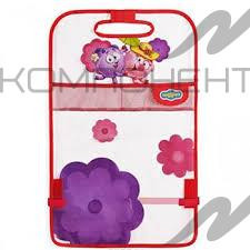 Кикмат "Смешарики" ПВХ для защиты спинки перед. сиденья от ног ребенка Nyusha розов.