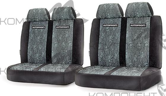 Чехол на ГАЗель, Соболь, Валдай жаккард 2 пассажир. сиденья расцветка "Циклон"