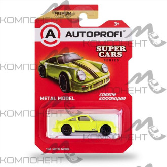 Машинка коллекционная 1:64, Серия SUPER CARS, SUP-911, зеленый
