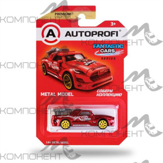 Машинка коллекционная 1:64, Серия FANTASTIC CARS, FAN-003, красный