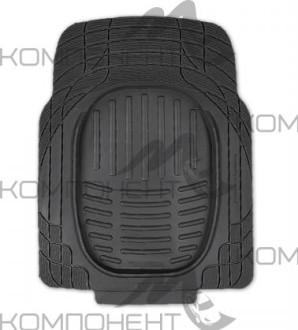 Коврик салона 2пр. AUTOPROFI TRANSFORM термопласт передн. черный 77*57см вырезаемые ванночки