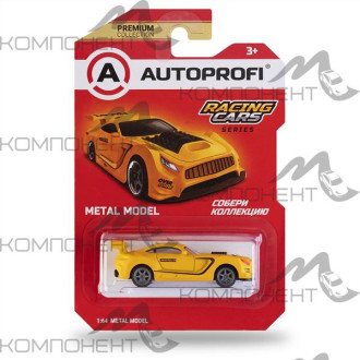 Машинка коллекционная 1:64, Серия Racing Cars, RCN-002, желтый