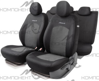 Авточехлы жаккард 11пр. JACQARD расцветка "SKYNET"