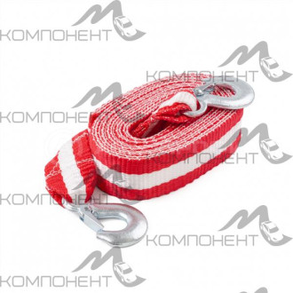 Трос буксировочный лента 3,5т (2крюка длина 5м ширина 50мм) AUTOPROFI термоупаковка