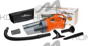 Пылесос автомобильный AIRLINE CYCLONE-2 функция циклон, 3 насадки 150W 12V в сумке 0,5л