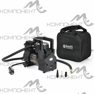 Компрессор 35л/мин  6 АТМ ТОРНАДО-20 12V/10A 80W LED-фонарь в прикурив.Белак