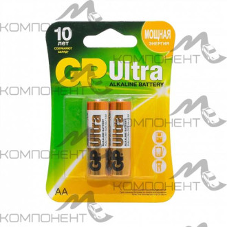 Элемент питания LR06 AA BL 2 ULTRA DIGITAL GP