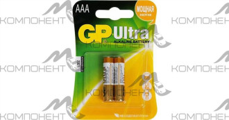 Элемент питания LR03 AAA BL 2 ULTRA DIGITAL GP