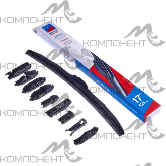 Щетка стеклоочистителя гибридная 42.5см/17" DOUBLE FORCE