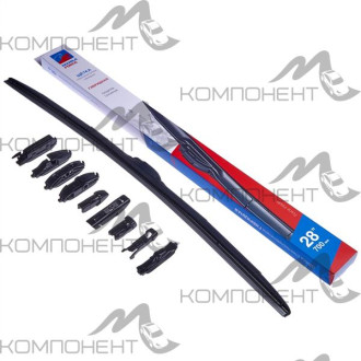 Щетка стеклоочистителя гибридная 70см/28" DOUBLE FORCE