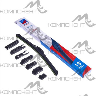 Щетка стеклоочистителя бескаркасная 32.5см/13" DOUBLE FORCE