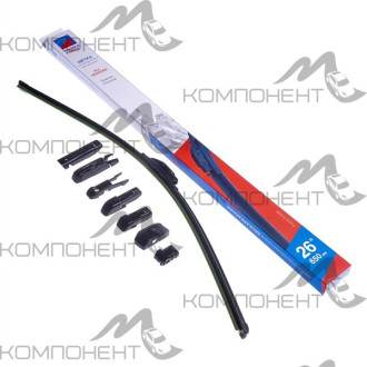 Щетка стеклоочистителя бескаркасная 65см/26" DOUBLE FORCE